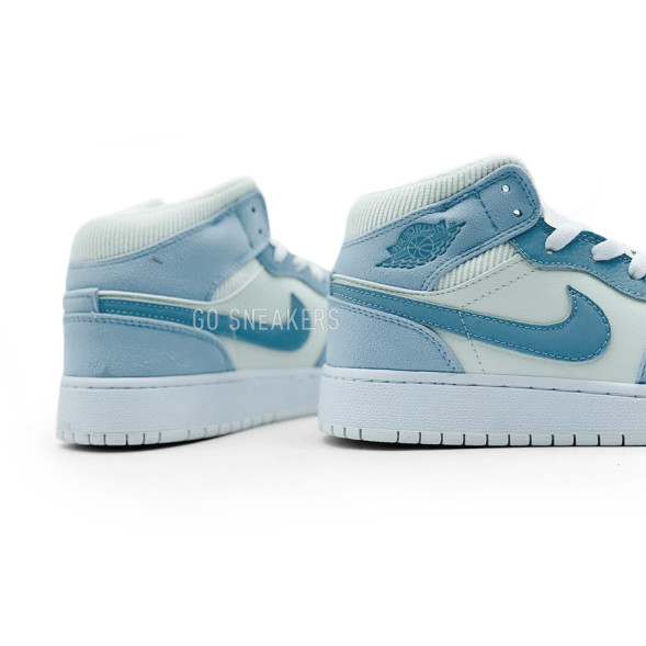 Унисекс кроссовки Nike Air Jordan 1 Blue Beige