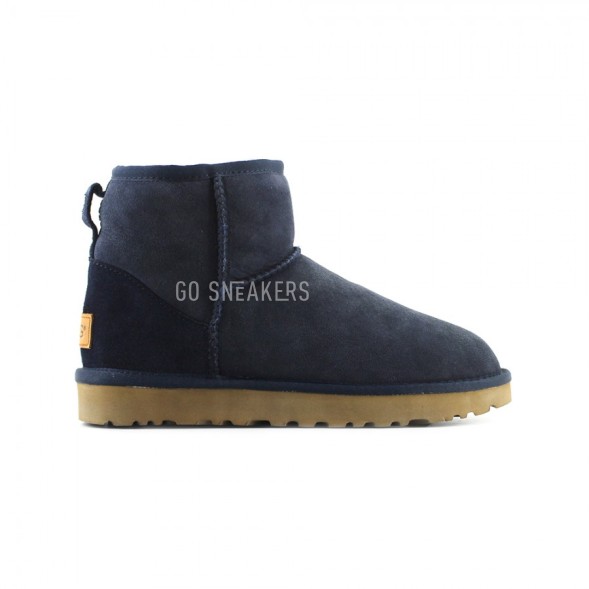 Женские непромокаемые мини угги Classic Mini Navy II