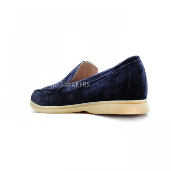 Мужские мокасины Loro Piana Summer Walk - Navy