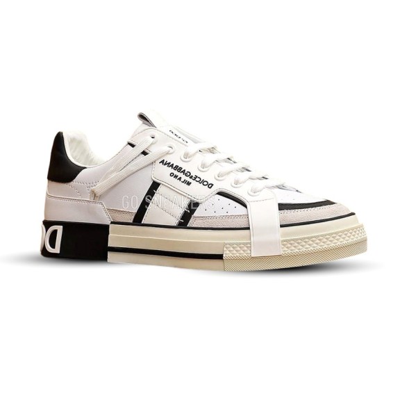 Женские кеды Dolce &amp; Gabbana Custom 2.Zero White/Black