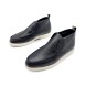 Мужские зимние ботинки Boss Winter Black Leather