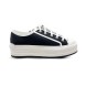 Женские кроссовки Dior Woman Black White Platform