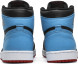 Женские кроссовки Nike Wmns Air Jordan 1 High OG 'UNC To Chicago'