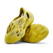 Унисекс кроссовки для бега Adidas Yeezy Foam Runer Yellow/Grey