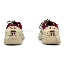 Balenciaga Hamptons Worn Out Low Beige &amp; Red