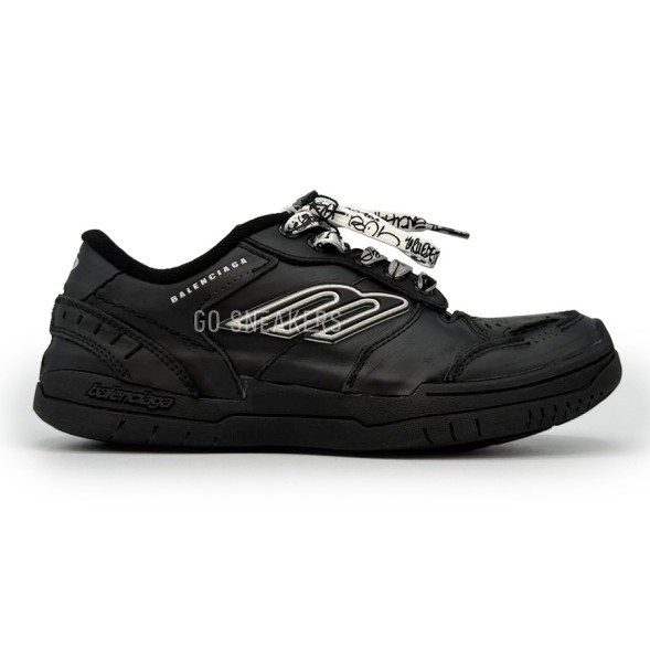 Унисекс кроссовки Balenciaga Hamptons Worn Out Low Black