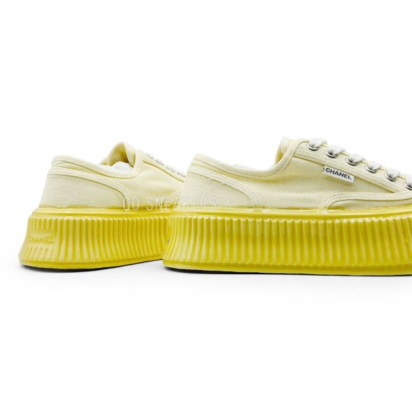 Женские кеды Chanel Sneakers Goe Lemon