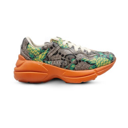 Gucci Rython Grey/Orange/Green