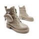 Унисекс кроссовки Prada Boots Leather Brown