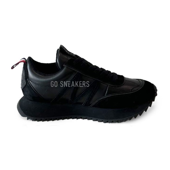 Мужские кроссовки Moncler Pacey Leather Black