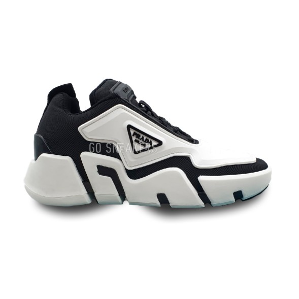Женские кроссовки Prada Techno Stretch Grey