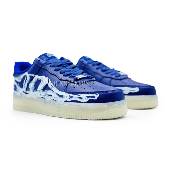 Унисекс кроссовки Nike Air Force 1 Low Skeleton Purple