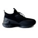 Мужские кроссовки Moncler Sneakers Suede/Leather Black