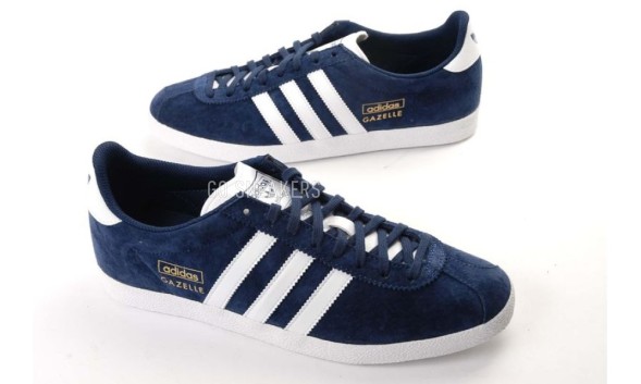 Унисекс кеды Adidas Gazelle Logo Navy