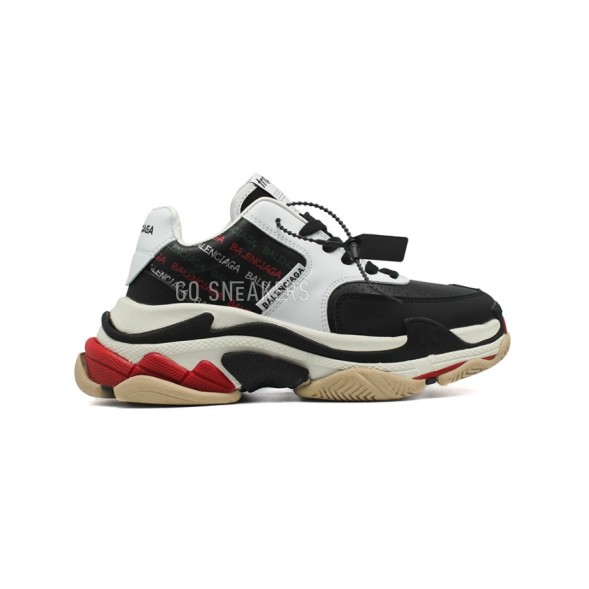 Женские кроссовки Balensiaga Triple S 2.0 Print Leather