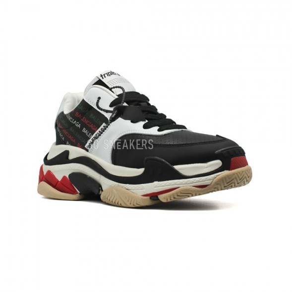 Женские кроссовки Balensiaga Triple S 2.0 Print Leather