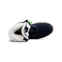 Женские ботинки с мехом Timberland Navy