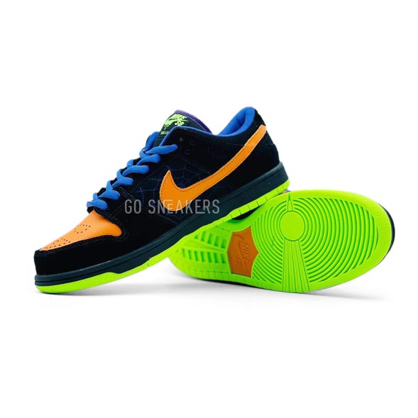 Унисекс кроссовки Nike SB Dunk Low Night of Mischief Halloween Black/Blue