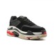 Женские кроссовки Balensiaga Triple S 2.0 Satin Black