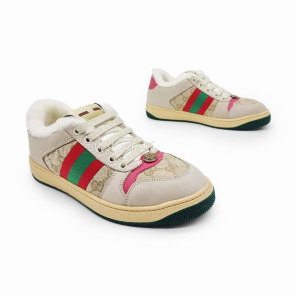 Женские зимние кроссовки Gucci Woman Winter