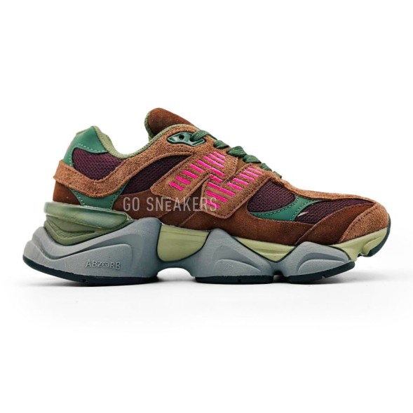 Женские кроссовки New Balance 9060 Burgundy