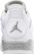 Унисекс кроссовки Nike Air Jordan 4 Retro GS 'White Oreo'