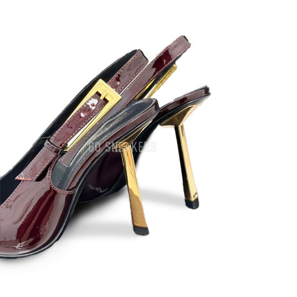 Женские туфли Yves Saint Laurent Burgundi