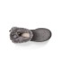 Женские мини угги с бантиками Mini Bailey Bow II Grey