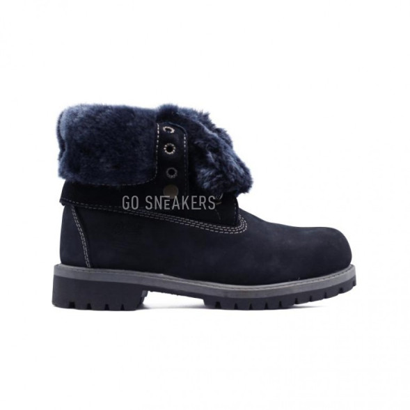 Женские ботинки с мехом Timberland Teddy Albina Navy