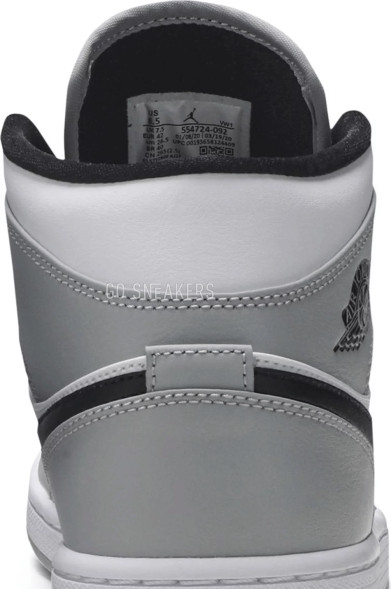 Унисекс кроссовки Nike Air Jordan 1 Mid 'Smoke Grey'