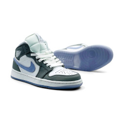 Nike Air Jordan 1 White/Dark Olive
