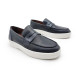 Унисекс мокасины Loro Piana Leather Black