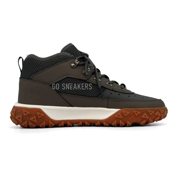 Мужские кроссовки Timberland Greenstride Motion 6 Mid Fabric And Leather Waterproof Boots Khaki
