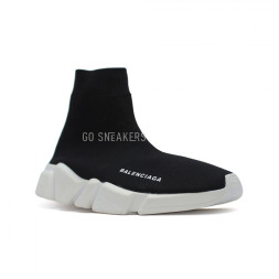 Balensiaga Supreme Speed Trainer Black-white