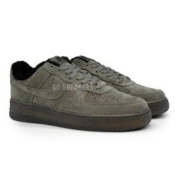 Nike Air Force 1 Mid Winter Black