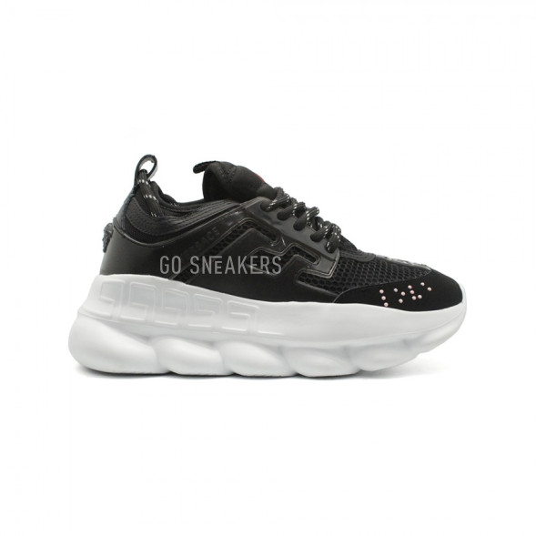 Женские кроссовки Versace Chain Reaction Black