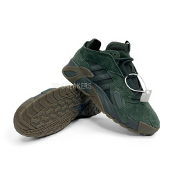 Adidas Y-3 Man High Suede Dark Green