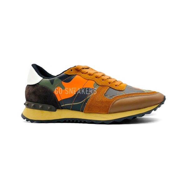 Унисекс кроссовки Valentino Orange Camo