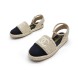 Женские балетки Chanel Flats Textile Sand