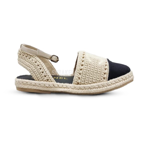 Женские балетки Chanel Flats Textile Sand