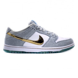 Nike Dunk Low Grey&amp;Gold