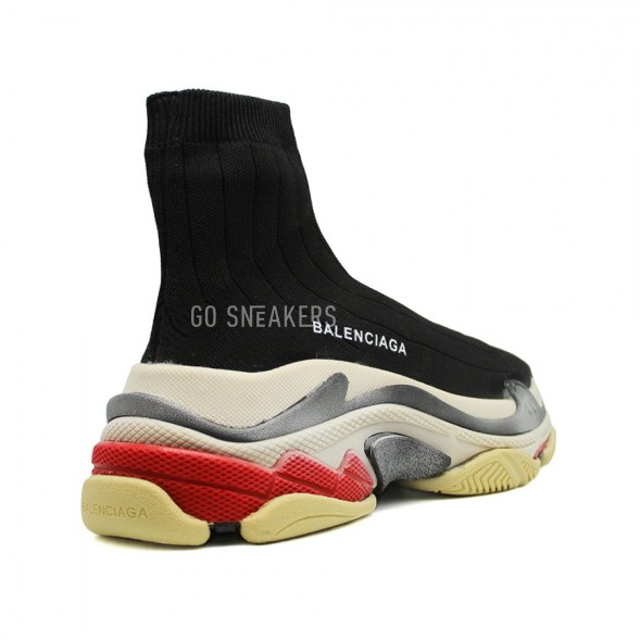Женские кроссовки Balensiaga Speed Trainer Triple S B Black