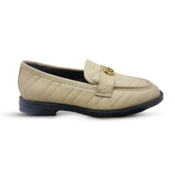 Gucci Sleepers Leather Beige