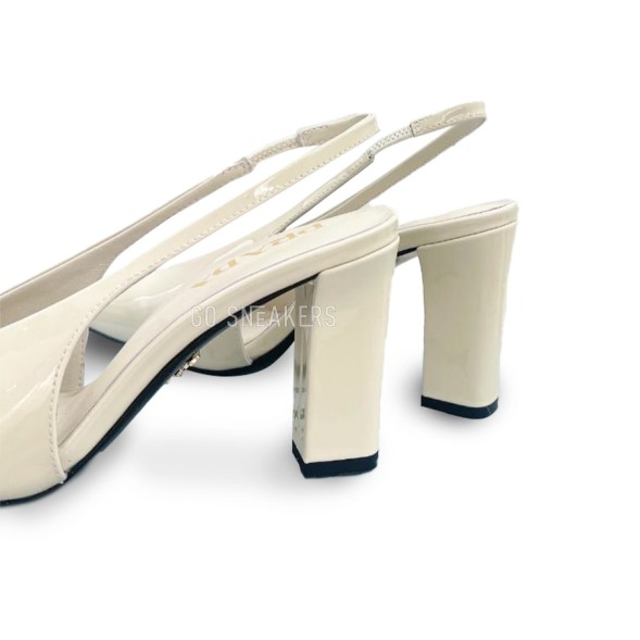 Женские туфли Prada Leather Pumps White