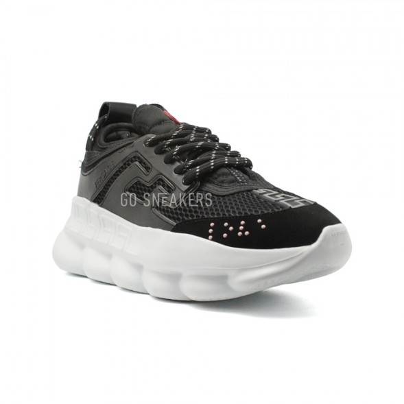 Мужские кроссовки Versace Chain Reaction Black