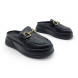 Унисекс сабо Gucci Sabo Leather Black