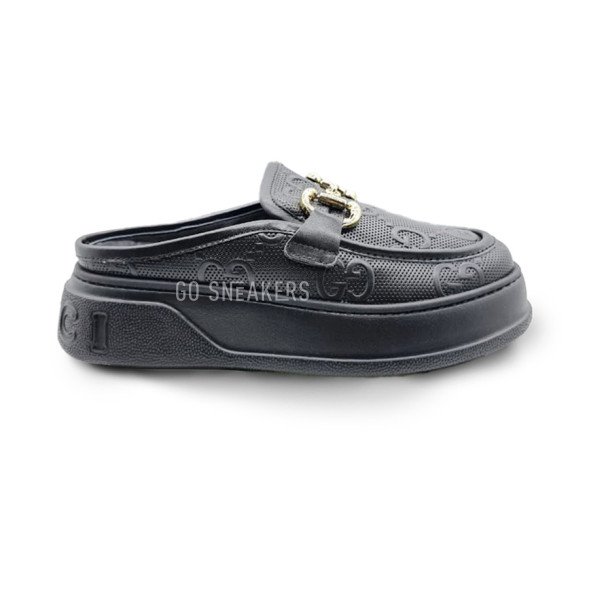 Унисекс сабо Gucci Sabo Leather Black