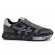 Унисекс кроссовки Premiata 483 Suede/Leather Black/Grey