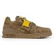 Мужские кроссовки Louis Vuitton Trainer Low Top Umber