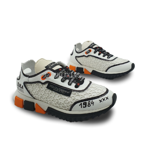 Женские кроссовки Dolce Gabbana Sorrento Trekking White